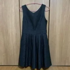 【早い者勝ち】dazzlin 膝丈レースワンピース