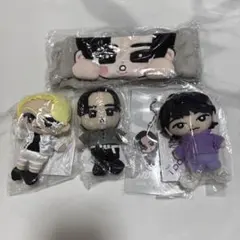 新品 すのチルぶら下がりシリーズ 3体 ぬいぐるみ 目黒蓮 ヘアバンド
