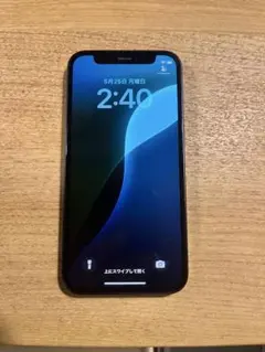 美品　SIMフリー iPhone12mini 64GB ブラック アイフォン