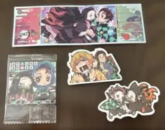 鬼滅の刃　シール　ステッカー　ねずこ　炭治郎　善逸
