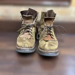 す*ー様 グリズリーブーツ　ブラウン ラフアウト　レザー ワークブーツ サイズ8 2026年最新】GRIZZLY BOOTSの人気アイテム - メルカリ