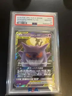 ゲンガー&ミミッキュGX RR サン&ムーン 拡張パック タッグボルト キラ …
