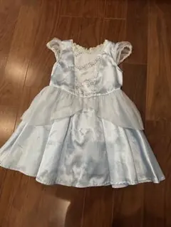 キッズ ドレス 水色　シンデレラ　110cm