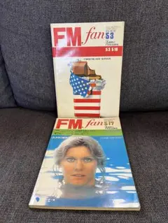音楽雑誌　芸能FM fan 1976年 No.10・11 洋楽特集 2冊セット