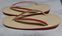 草履　ストライプ　和装