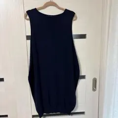 美品⭐︎mizuiro ind ネイビー ノースリーブワンピース