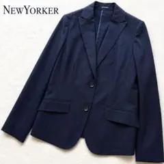 極美品✨NEWYORKER テーラードジャケット 大きいサイズ 13 薄手 春夏