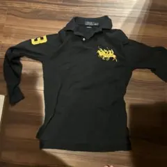 Polo Ralph Lauren 黒 長袖ポロシャツ L