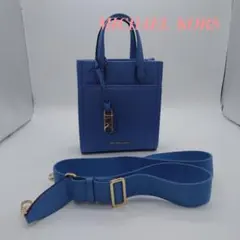 Michael Kors　マイケルコース　タイプ2WAY　ハンドバッグ　ブルー