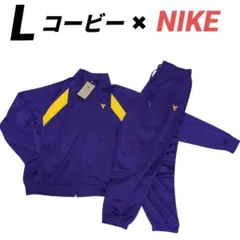 L）NIKE×コービー 上下セットアップ バスケウェア ジャージ パープル紫