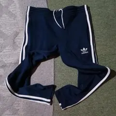 アディダス オリジナルス スーパースター トラックパンツ Sサイズ ネイビー