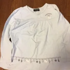 メゾピアノ姉妹ブランド ポンポネットの長袖Tシャツ 110cm