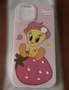 トゥイーティーTWEETY iPhone15ケース