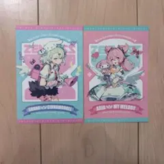 GIGO　 ゼンレスゾーンゼロ×サンリオキャラクターズ　ポストカード