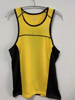 2XU トレーニング タンクトップ（XSサイズ） イエロー、ブラックのサムネイル