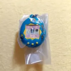 【完売続出】たまごっち　ミニチュアチャーム　コレクション　ズキっち　ブルー・ロゴ