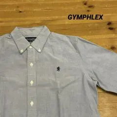GYMPHLEX(ジムフレックス)長袖　シャツ　ロゴ　刺繍　ボタンダウン　14