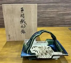 茶道具　古道具　菓子器　菓子皿　織部　織部焼　織部菓子器　美濃焼　陶芸 kasibati-35_3.jpg?v=1709082704