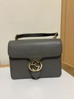 最終値下げ！GUCCI ベージュ 2wayソーホーショルダーバッグ - メルカリ