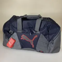 PUMA ビックキャットボストンバッグ ネイビー/グレー065299