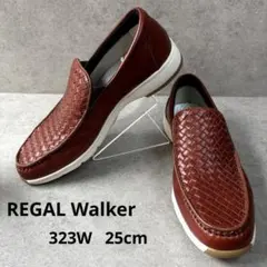 展示品新品！REGAL リーガルウォーカー　クロスレザー　コンフォートスリッポン 展示品新品！REGAL リーガルウォーカー クロスレザー コンフォート