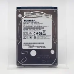 TOSHIBA 1TB HDD 2.5インチ 33554h 正常判定