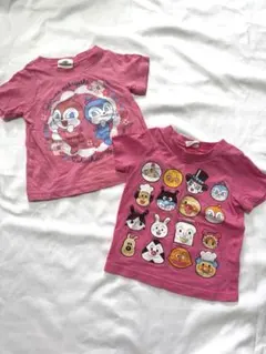 アンパンマン ドキンちゃん 半袖Tシャツ2枚セット
