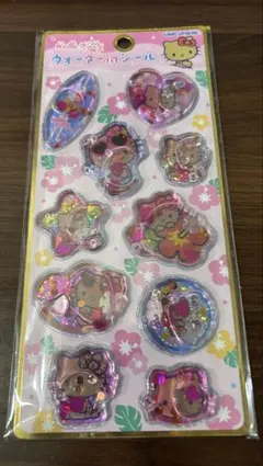ハローキティ ウォーターインシール ウォーターシール　サンリオ　日焼けキティ