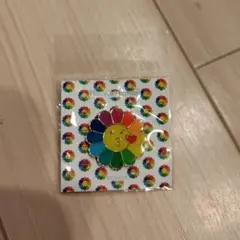 村上隆　カイカイキキ　フラワーエモジEmoji 花 ピンバッジ 約5cm