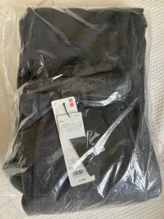 ユニクロ×ニードルズ　ワイドスウェットパンツ　　　ＸＳ　ダークグレー　通常丈