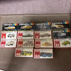 トミカ日本製14台セット
