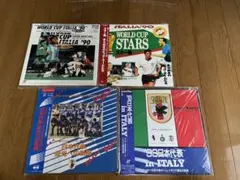 サッカー レーザーディスク 4枚セット ワールドカップ 日本代表
