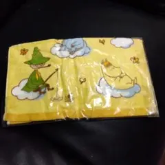 ムーミン ハンドタオル 黄色