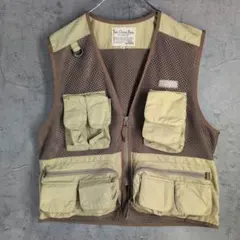 Woods フィッシングベスト ベージュ Woods フィッシングベスト ベージュ Mサイズ - メルカリ