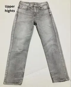 Upper hights デニムパンツ　サイズ21 ユーズド加工