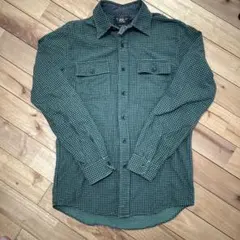 RRL グリーンチェックネルシャツのサムネイル