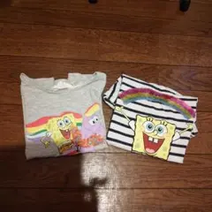 スポンジボブ　Tシャツ　2枚セットのサムネイル