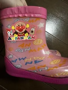 アンパンマン ピンク レインブーツ