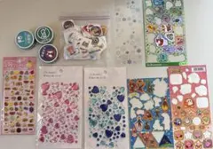 シール まとめ売り 新品未開封～数枚使用済みまで 売り切り希望‼️