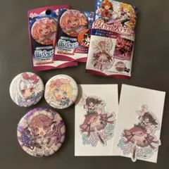 ダイソー　東方project 5点セット　響子　慧音　ミスティア　リリーホワイト