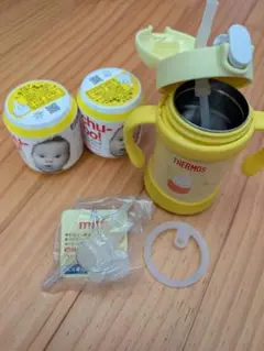 おまけ付き※使用回数少ストロー予備新品未使用※サーモスミッフィーストローマグ