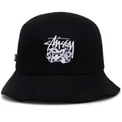 日本未入荷 STUSSY Dice バケットハット Blackのサムネイル