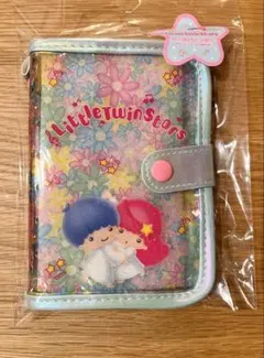 リトルツインスターズ キキララ シールバインダー シール帳 ブルー SPINNS