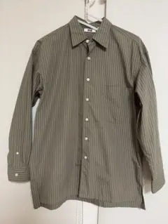 uniqlo u オーバーサイズストライプシャツ　S
