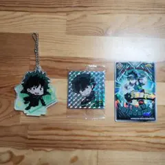 ヒロアカ 緑谷出久 アクキー ステッカー カード