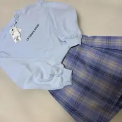 女児130〜140[新品][未使用]トレナー＆スコート2点セット