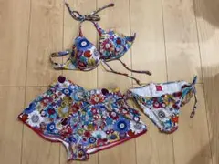 リバティ　水着　三愛水着楽園　Mサイズ　3点セット