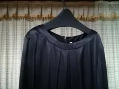 【新品未使用】UNTITLEDアンタイトル　黒パンツワンピース