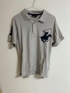 BEVERLY HILLS POLO CLUB ポロシャツ S グレー