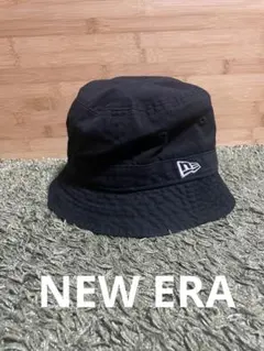NEW ERA ブラック バケットハット S/M